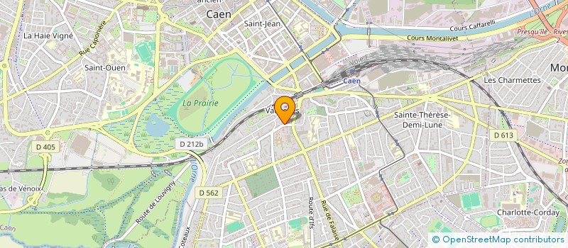 localisation de l'entreprise SCI HORS CHAMPS  CAEN