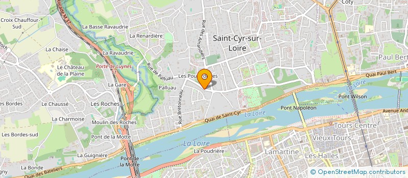 localisation de l'entreprise SCI HORST à SAINT-CYR-SUR-LOIRE