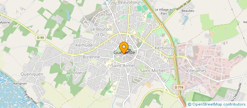 localisation de l'entreprise SCI HORTA  GUERANDE