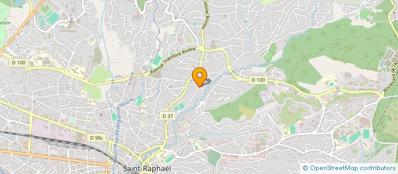 localisation de l'entreprise SCI HORTAL MICHEL ET JACQUELINE à SAINT-RAPHAEL