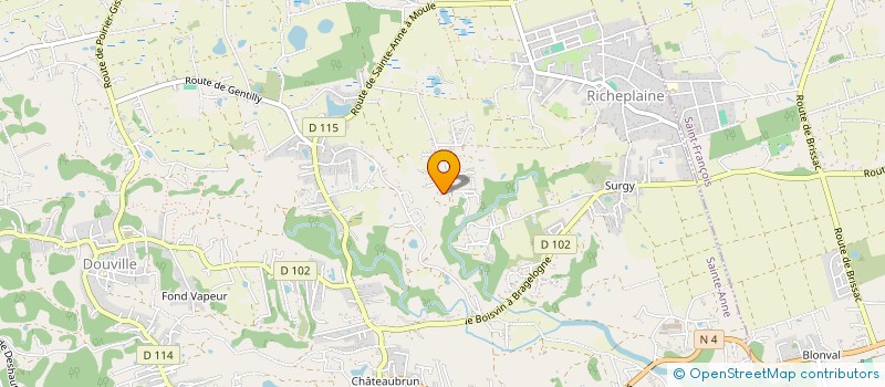 localisation de l'entreprise SCI HORTENCIA  SAINTE-ANNE