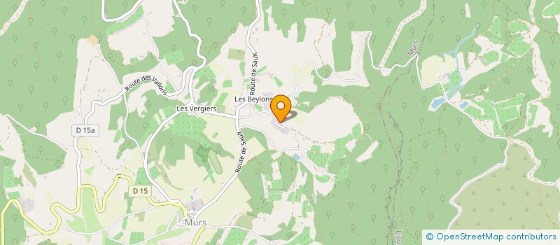 localisation de l'entreprise SCI HORTENSE  MURS