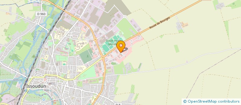 localisation de l'entreprise SCI HORTENSE à ISSOUDUN