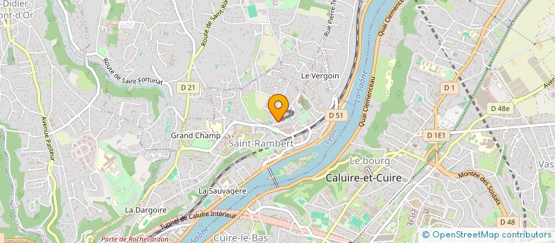 localisation de l'entreprise SCI HORTENSE  LYON