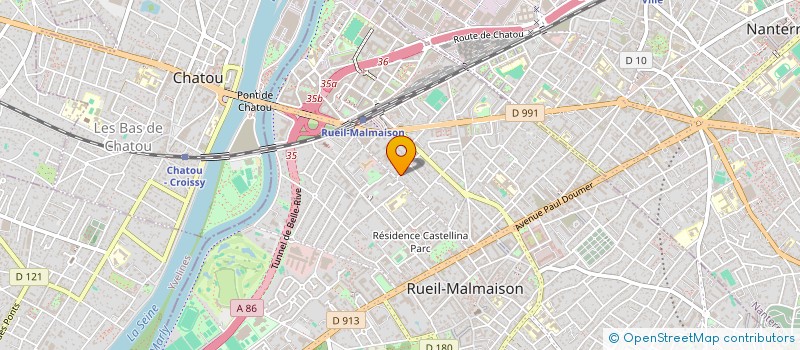 localisation de l'entreprise SCI HORTENSE à RUEIL-MALMAISON