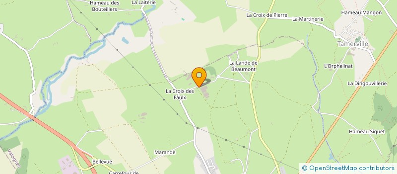 localisation de l'entreprise SCI HORTICOLE  VALOGNES