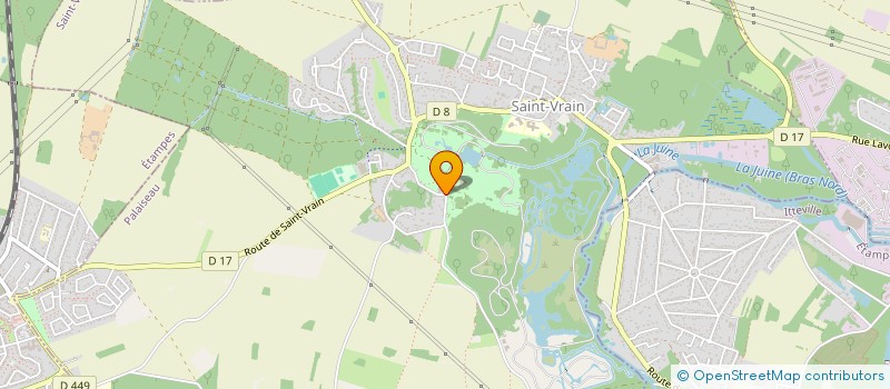 localisation de l'entreprise SCI HORTUS  SAINT-VRAIN