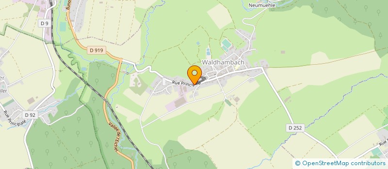 localisation de l'entreprise SCI HORTUS  MACKWILLER