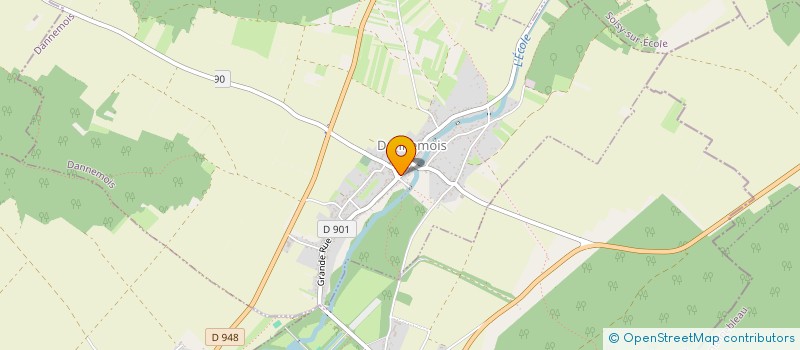 localisation de l'entreprise SCI HORTUS CONCLUSUS  COURANCES