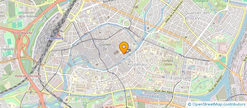 localisation de l'entreprise SCI HORTUS ROSA  STRASBOURG