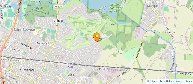 localisation de l'entreprise SCI HORUS à VILLENEUVE-D'ASCQ