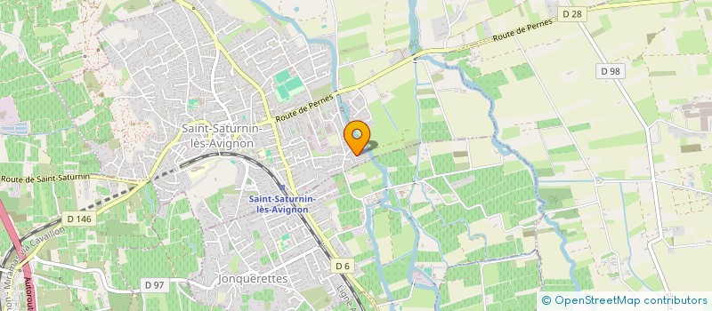 localisation de l'entreprise SCI HORUS  JONQUERETTES