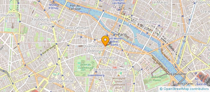 localisation de l'entreprise SCI HORUS  PARIS