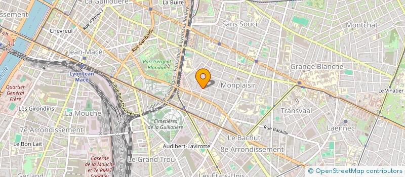 localisation de l'entreprise SCI HOSE  LYON