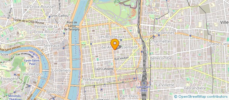 localisation de l'entreprise SCI HOSHI  LYON