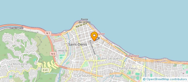 localisation de l'entreprise SCI HOSMANN à SAINT-DENIS