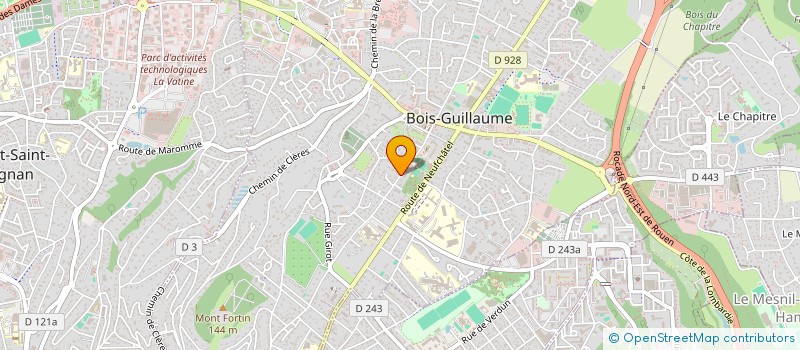 localisation de l'entreprise SCI HOSTA à BOIS-GUILLAUME