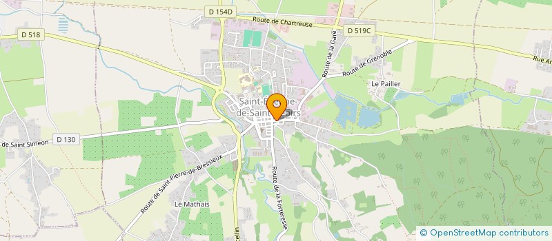 localisation de l'entreprise SCI HOTEL COCHET à SAINT-ETIENNE-DE-SAINT-GEOIRS