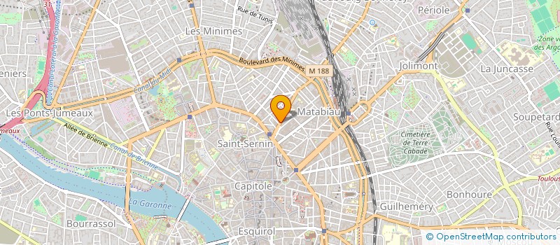 localisation de l'entreprise SCI HOTEL DE CRAMAIL à TOULOUSE