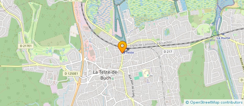 localisation de l'entreprise SCI HOTEL DE FRANCE à LA TESTE-DE-BUCH