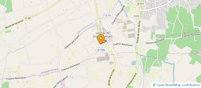 localisation de l'entreprise SCI HOTEL DE LAUDUN à CHATEAURENARD