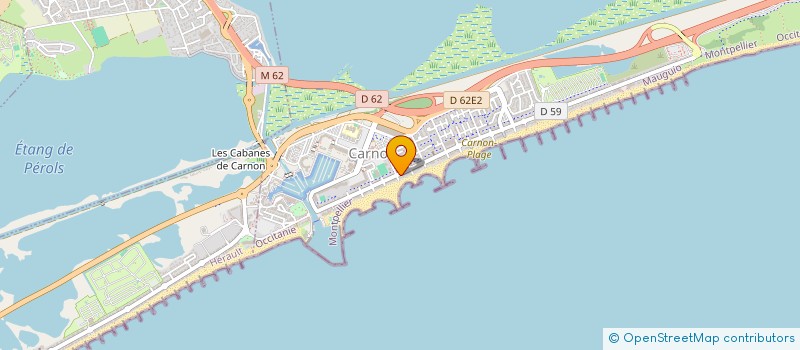 localisation de l'entreprise SCI HOTEL DE PLANQUE  MAUGUIO