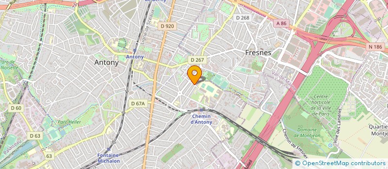 localisation de l'entreprise SCI HOTEL DES CANIATIDES à ANTONY