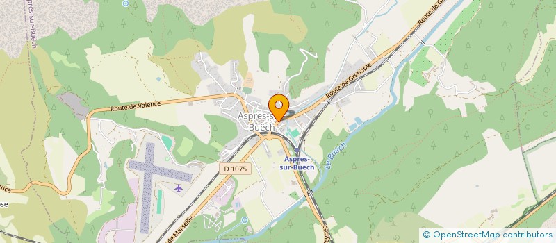 localisation de l'entreprise SCI HOTEL DU PARC  ASPRES-SUR-BUECH