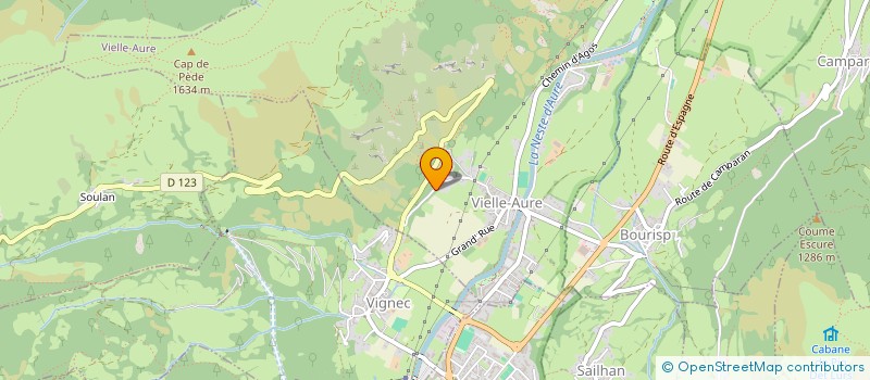 localisation de l'entreprise SCI HOTEL DU PIAU  ARAGNOUET