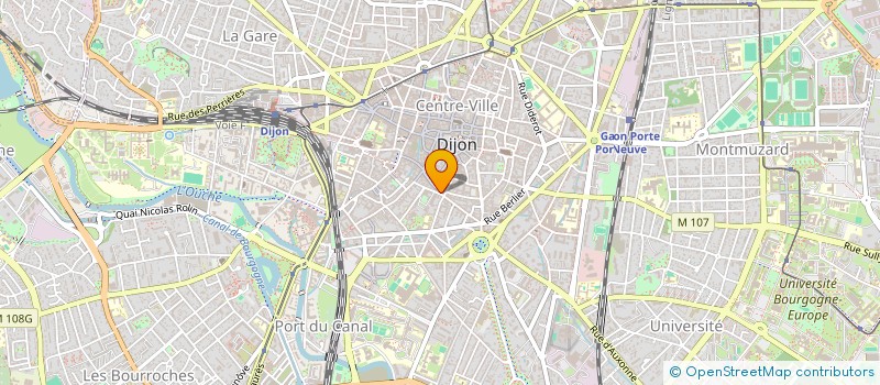 localisation de l'entreprise SCI HOTEL GAUTHIER  DIJON