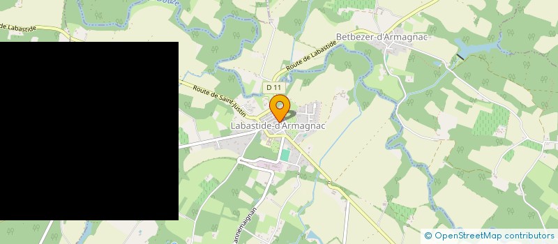 localisation de l'entreprise SCI HOTEL LA DEVISE ST PIERRE  LABASTIDE-D'ARMAGNAC