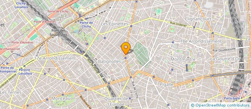 localisation de l'entreprise SCI HOTEL LA FOURCHE  PARIS