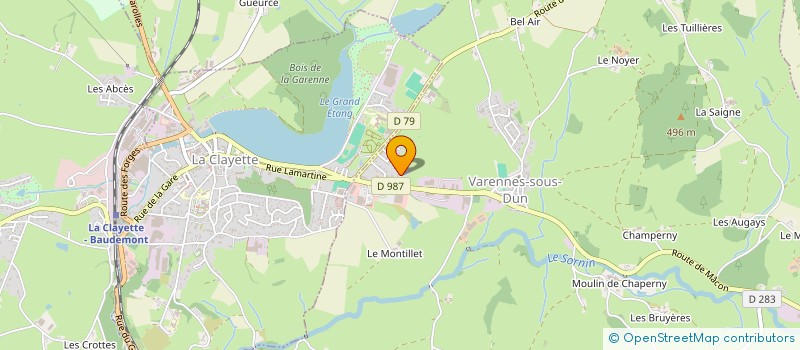 localisation de l'entreprise SCI HOTEL PARTICULIER DES ARMAGNACS à VARENNES-SOUS-DUN