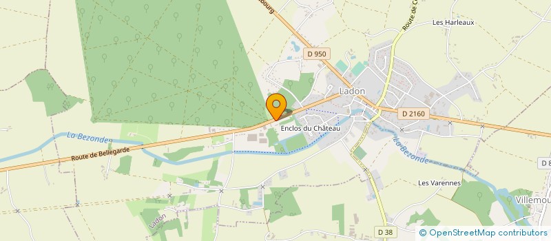 localisation de l'entreprise SCI HOTEL TITON à LADON