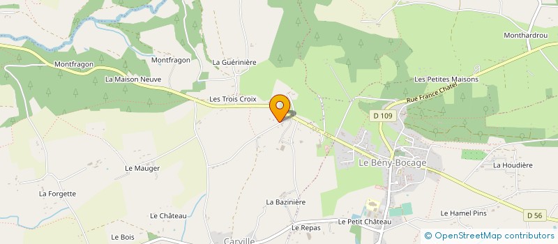localisation de l'entreprise SCI HOTEL VALLEE à SOULEUVRE EN BOCAGE