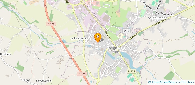 localisation de l'entreprise SCI HOTEL VANNIER  TORIGNY-LES-VILLES