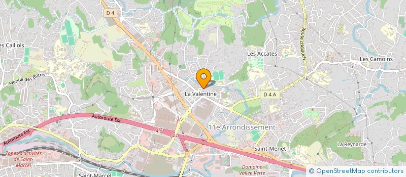localisation de l'entreprise SCI HOTTIN à MARSEILLE