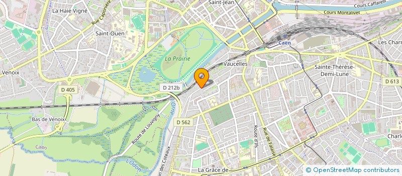localisation de l'entreprise SCI HOU HEROUVILLE  CAEN