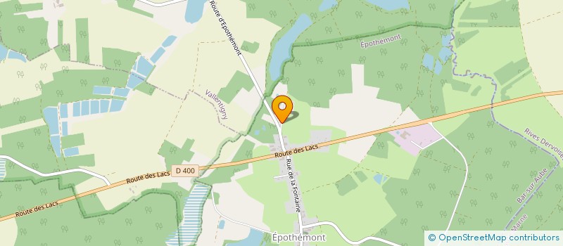 localisation de l'entreprise SCI HOUAMBOUI  EPOTHEMONT