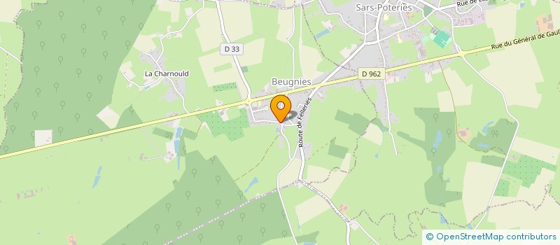 localisation de l'entreprise SCI HOUCOSS  BEUGNIES