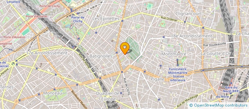 localisation de l'entreprise SCI HOUDA  PARIS