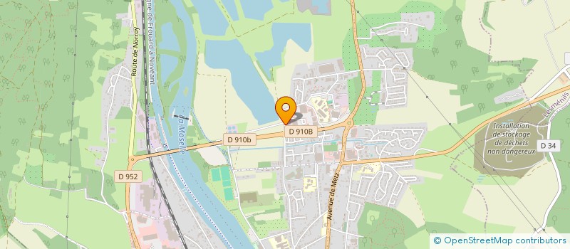 localisation de l'entreprise SCI HOUDEMON  PONT-A-MOUSSON