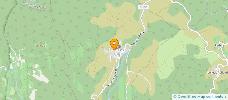 localisation de l'entreprise SCI HOUILLE BLANCHE  FOS