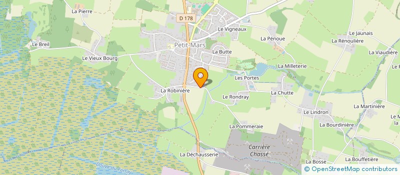 localisation de l'entreprise SCI HOUIS  CASSON