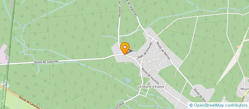 localisation de l'entreprise SCI HOURTON 118  SAINT-AUBIN-DE-MEDOC