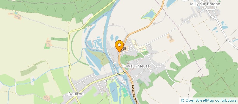 localisation de l'entreprise SCI HOUSE JACK à DUN-SUR-MEUSE
