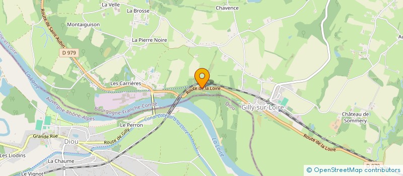 localisation de l'entreprise SCI HOUSE ON THE LOIRE  GILLY-SUR-LOIRE