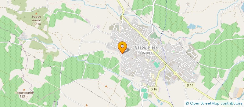 localisation de l'entreprise SCI HOUSES  CAZOULS-LES-BEZIERS