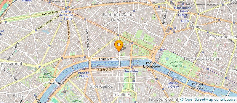 localisation de l'entreprise SCI HOUSSAYE  PARIS