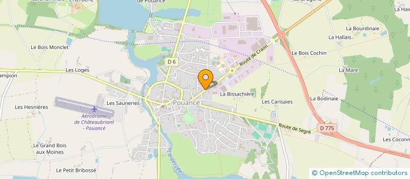 localisation de l'entreprise SCI HOUTIN PERRAULT à OMBREE D'ANJOU